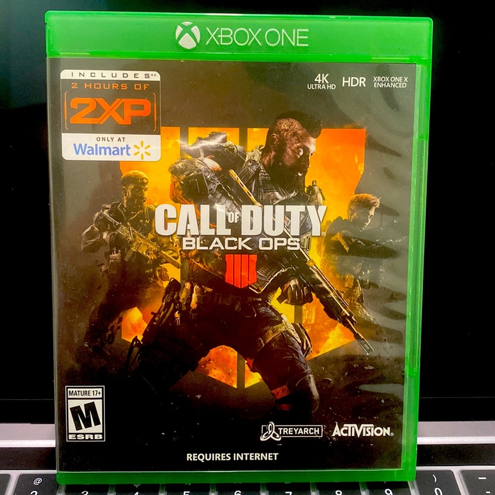 Xbox One Call of Duty Black OPS 4